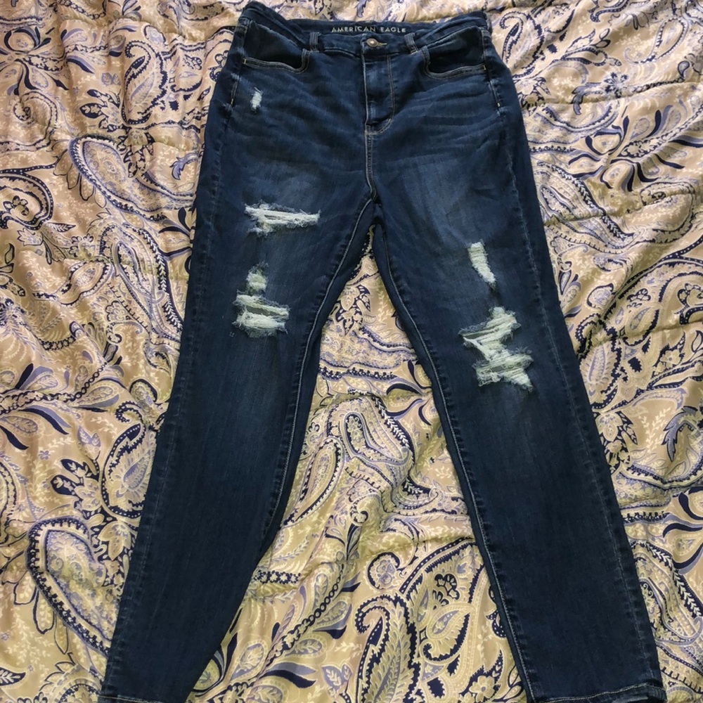 American Eagle Jeans WORN ONCE!!!!!!!!